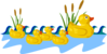 Rubber Duck Family Clip Art